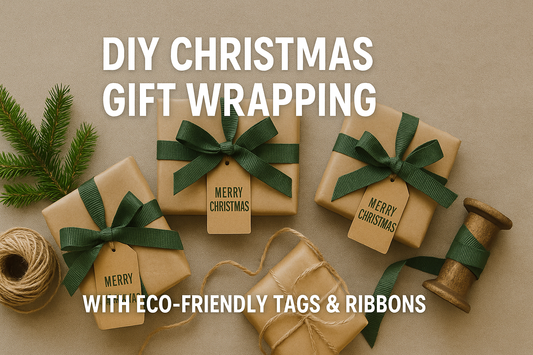 DIY Christmas Gift Wrapping: Eco-Friendly Tags & Ribbons for a Personal Touch - You Love a Bargain