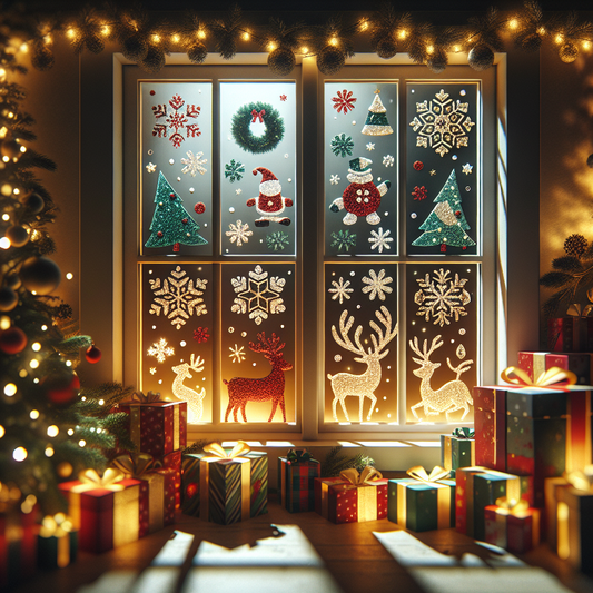 Featured image for Transform Your Home with Christmas Gel Window Stickers Magic