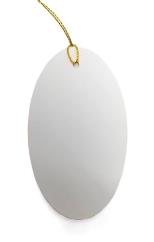 Luxury Gold Oval Gift Tags β Pack of 20 β 10 Glitter & 10 Foil β 10.5 Γ 6 cm β Pre-Attached Gold String β Premium Cardstock β Eco Packaging
