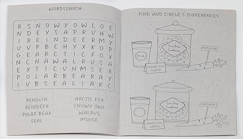 Christmas Activity Book Bundle (3 Pack) β Colouring, Dot to Dot & Puzzle Fun for Kids (48 Pages Each, A4 & Compact Sizes)
