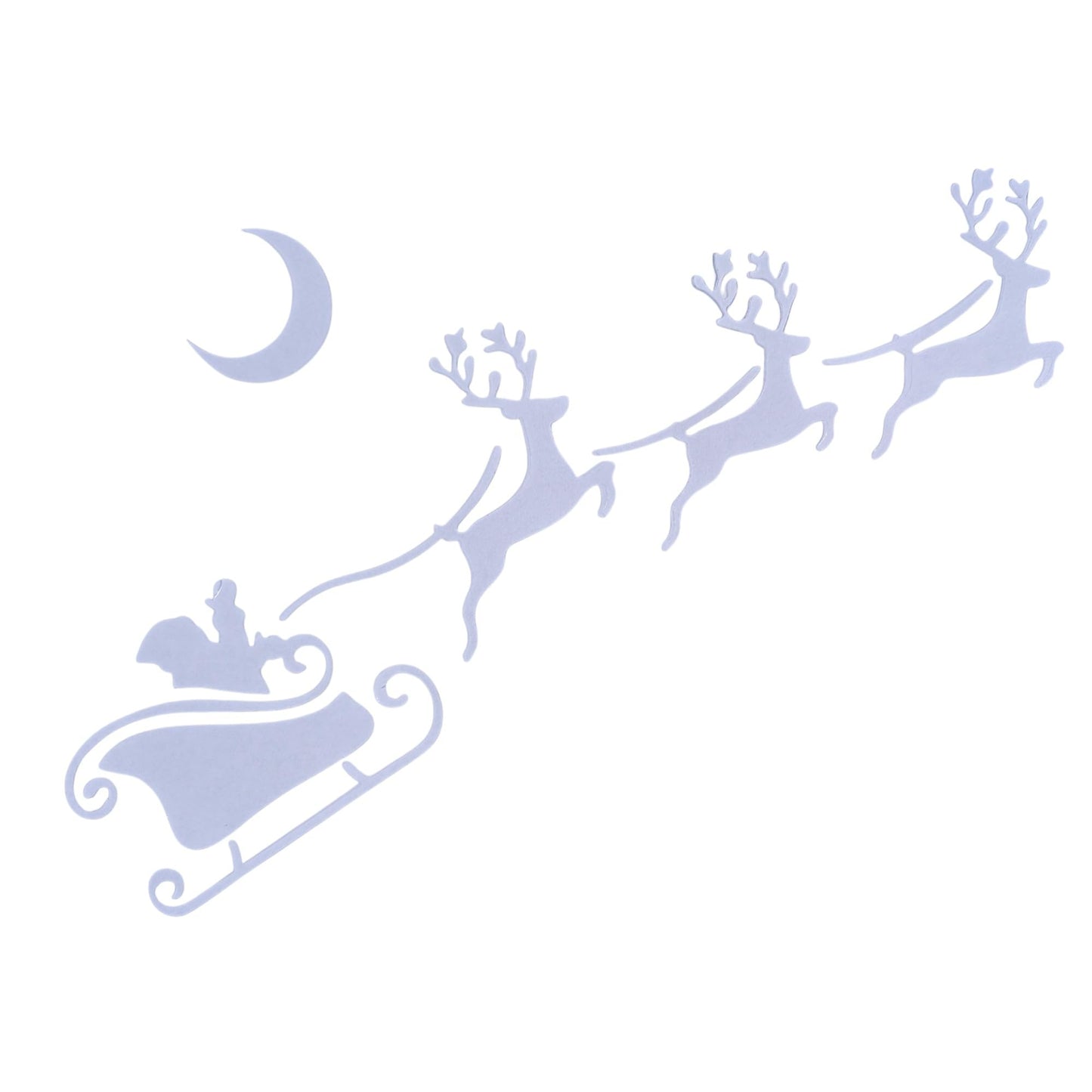 Reusable Christmas Window Stencils β 6 Pack β Large 30 Γ 22 cm β Durable Plastic for Snow Spray & Crafts