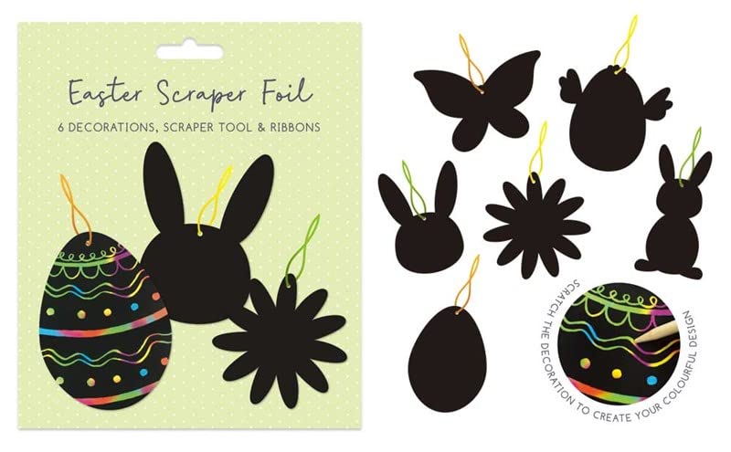YLAB - Easter Craft Kit - Scratch Art - You Love a Bargain