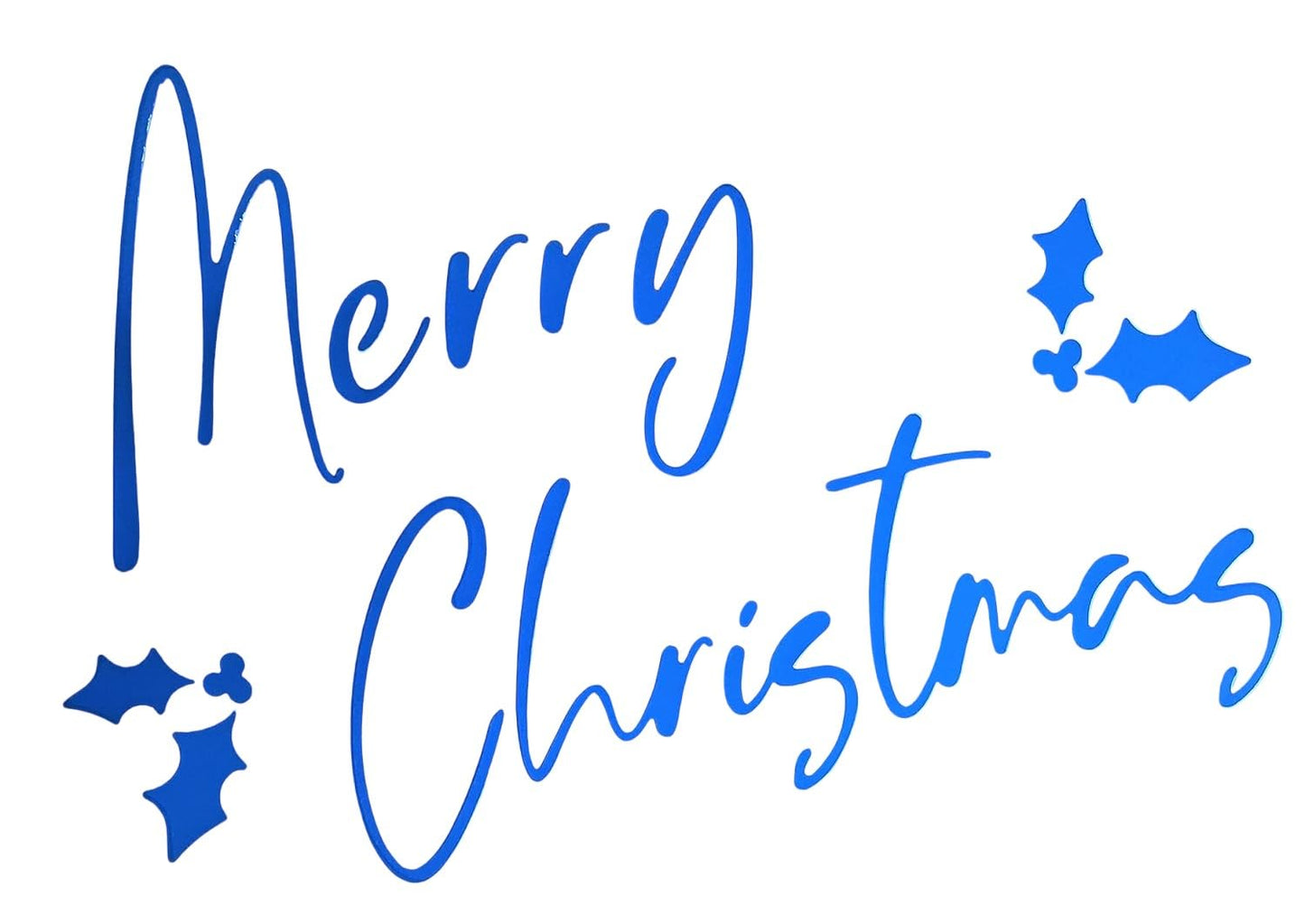6 Christmas Snow Spray Stencils – Reusable 30 x 22 cm Plastic Window & Mirror Templates – 6 Festive Designs for Seasonal Decorating