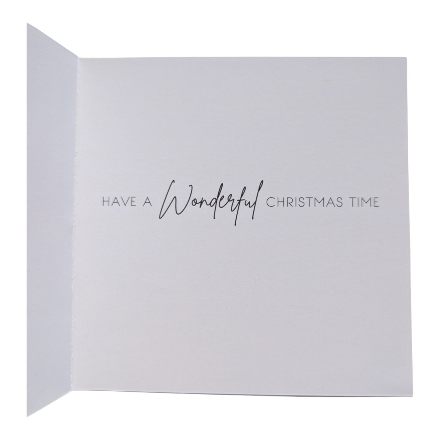 10 Christmas Cards with Envelopes – Winter Scene & Tree Designs – 14cm