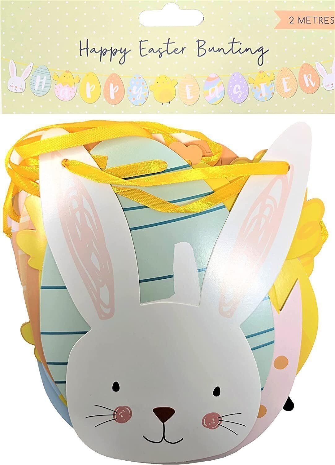 2x Happy Easter Bunting