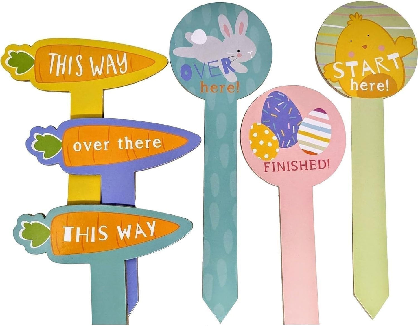 2x HH/E034 Egg Hunt Signs