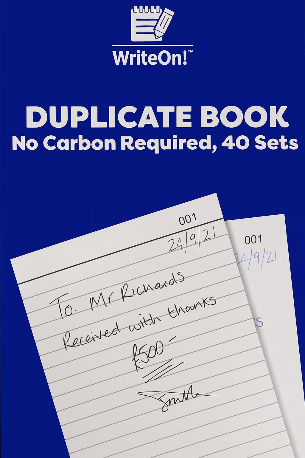 12x HH/8005 A5 NCR Duplicate Book