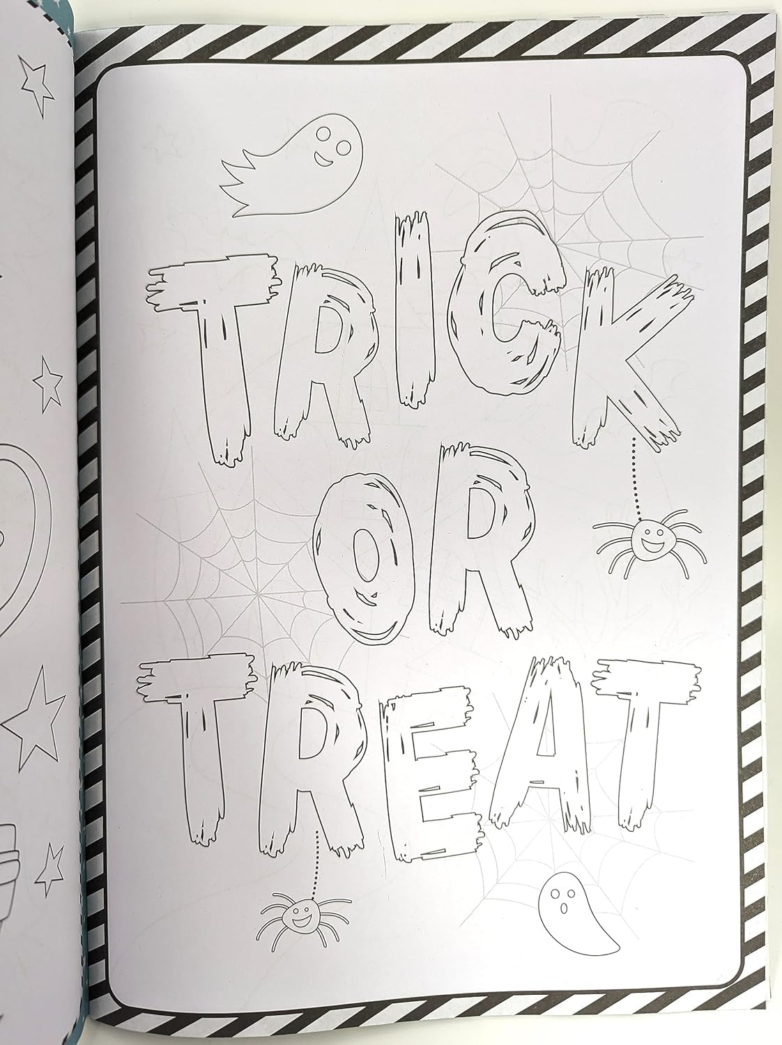 2-Pack Halloween Colouring Books β 24 Pages Each with Foil Designs β Witches, Pumpkins, Ghosts & Haunted Houses