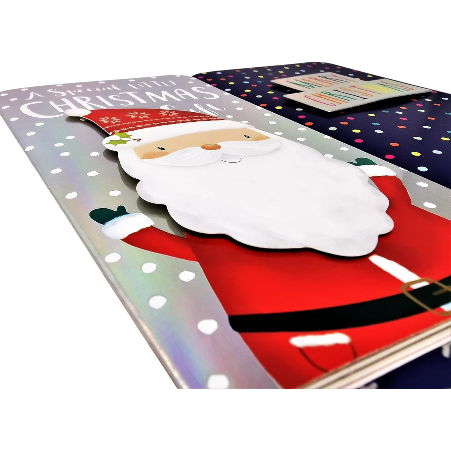 4 Kids’ Christmas Money Wallets with Red Envelopes – Santa, Penguin, Reindeer & “Merry Christmas” (16 × 9 cm)