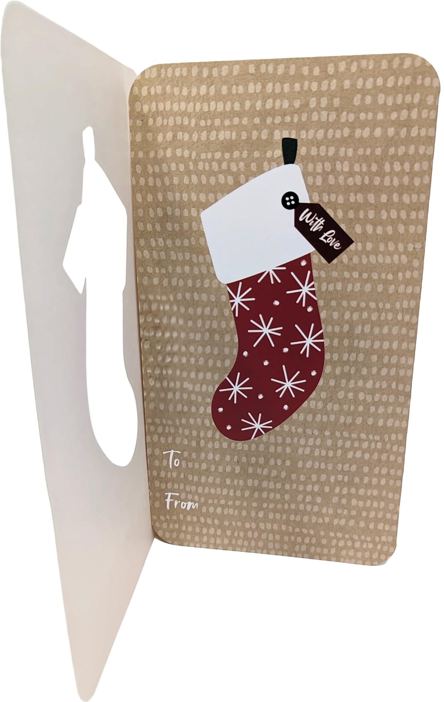 π 4 Christmas Money Wallets with Envelopes β Red & Kraft Designs β Fits Cash, Gift Cards & Vouchers (16 Γ 9 cm)