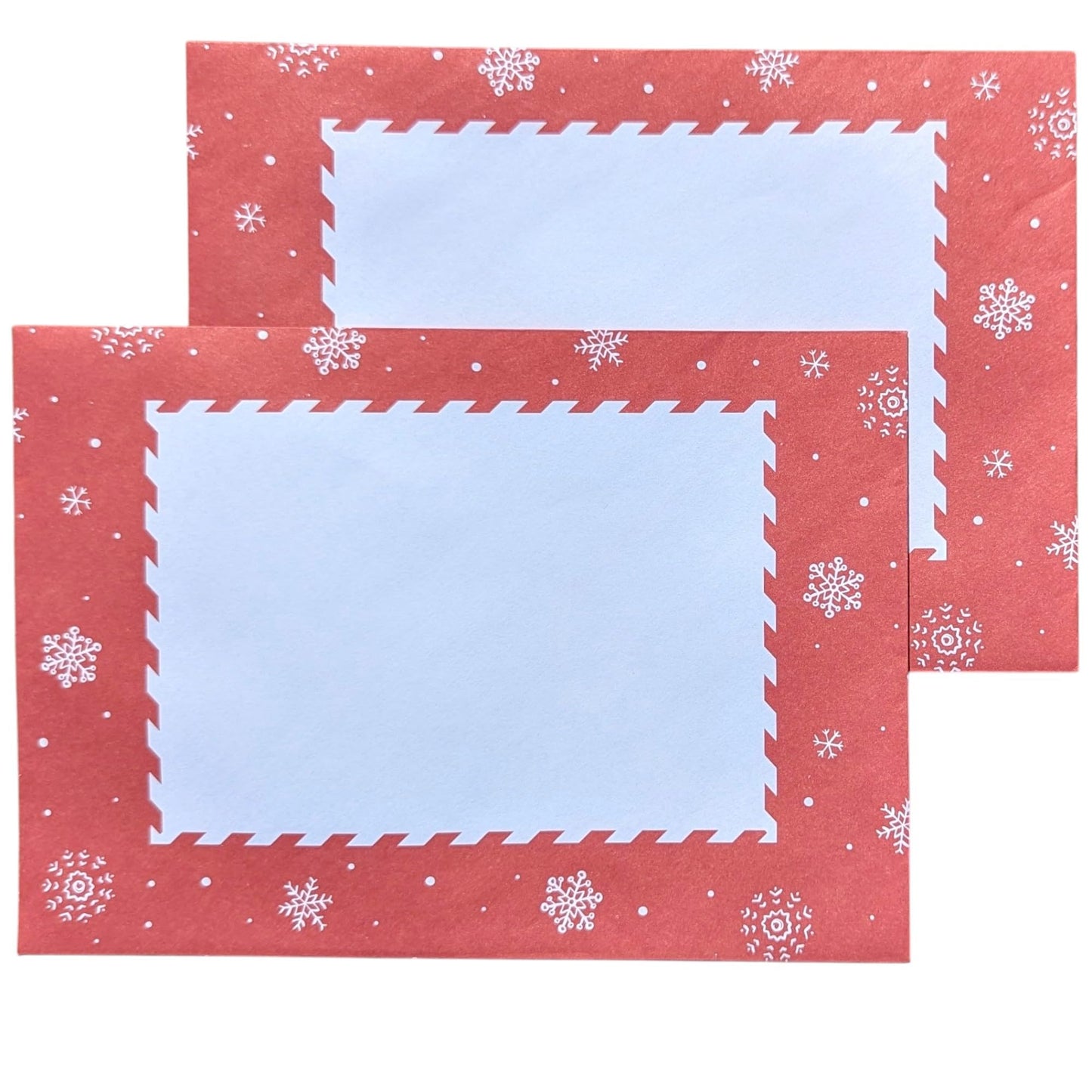 (2 Pack) Letter to Santa Kit: Santa Letter, Stickers, Thank You Letter & Envelope