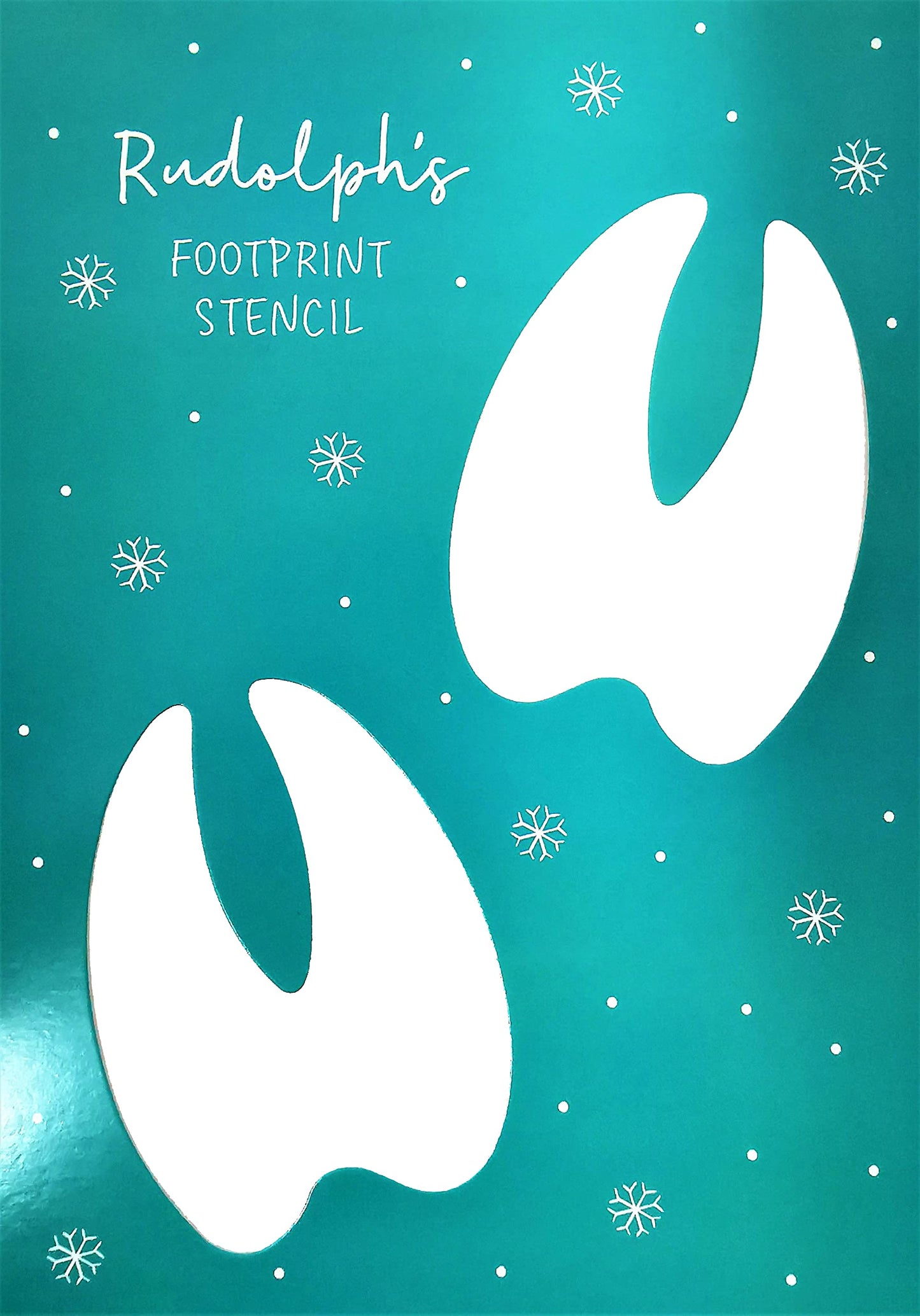 Christmas Eve Pack – Santa Placemat, Magic Key, Footprint Stencils, Stop Here Sign & Nice List Certificate - You Love a Bargain