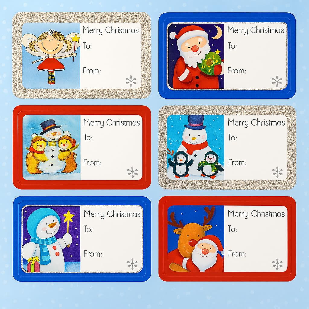 MF 20016 100 LABELS GLITTER