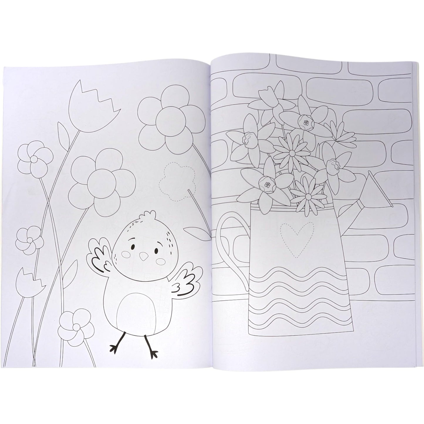 Easter Colouring & Sticker Book for Kids (A4) | 48 Pages of Fun, Bonus Easter Stickers, Eco-Friendly FSC Certified Paper, Perfect for Holiday Activities & Easter Gifts