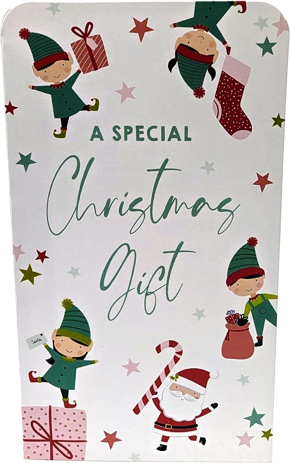 8 Assorted Christmas Money Wallets with Red & White Envelopes β Festive Designs β Holds Cash, Gift Cards & Vouchers β 16 x 9 cm