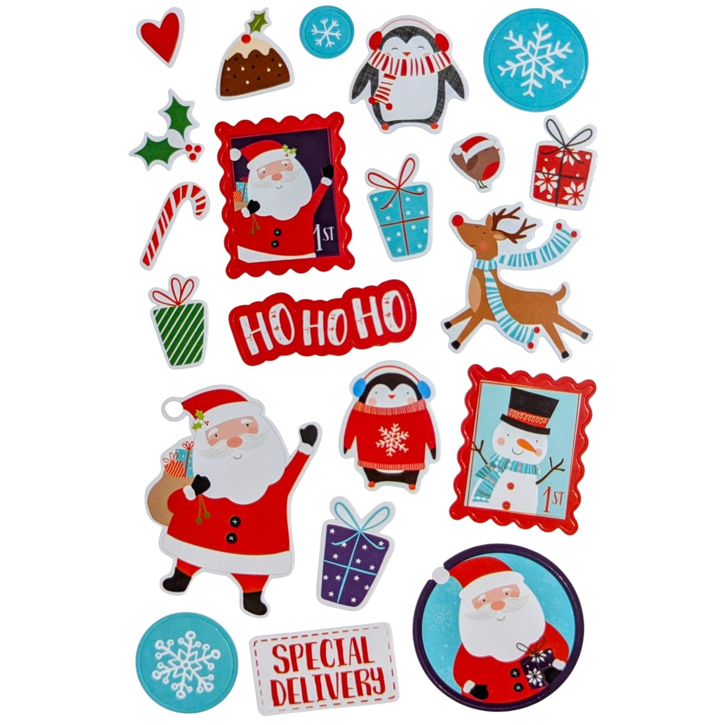 (2 Pack) Letter to Santa Kit: Santa Letter, Stickers, Thank You Letter & Envelope