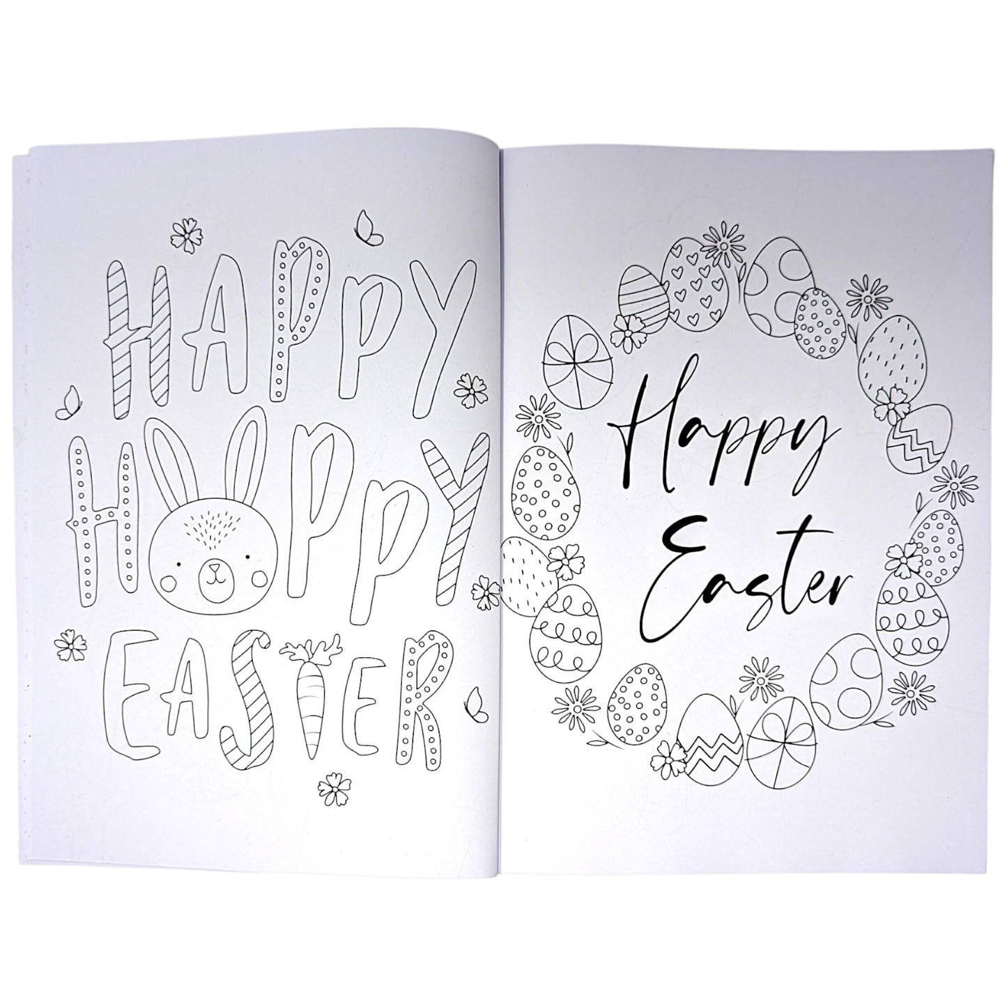 Easter Colouring Book for Kids & Adults β 48 Pages of Fun Easter Colouring | A4 Size, FSC Certified | Cute Bunnies, Eggs & Springtime Designs
