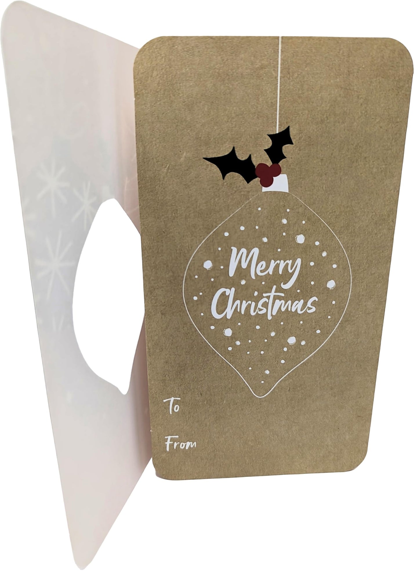 π 4 Christmas Money Wallets with Envelopes β Red & Kraft Designs β Fits Cash, Gift Cards & Vouchers (16 Γ 9 cm)