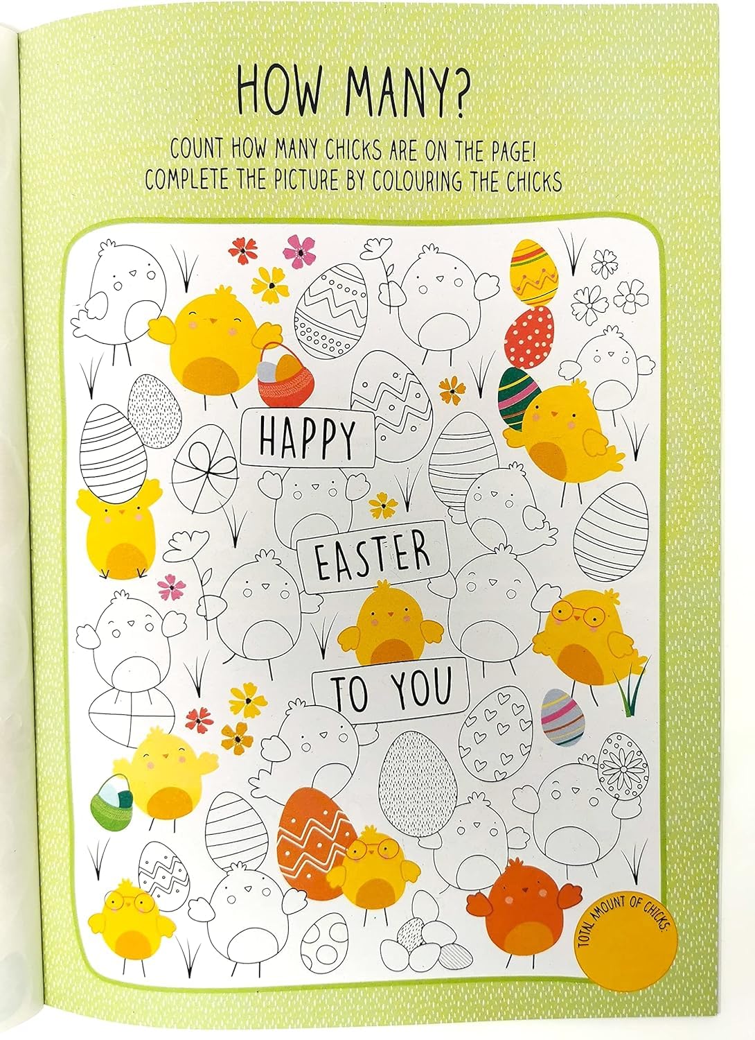 (2 Pack) Easter Activity Book for Kids β A4 Fun & Educational Puzzle Book with Stickers | 20 Pages of Games, Crafts & Colouring | FSC Certified