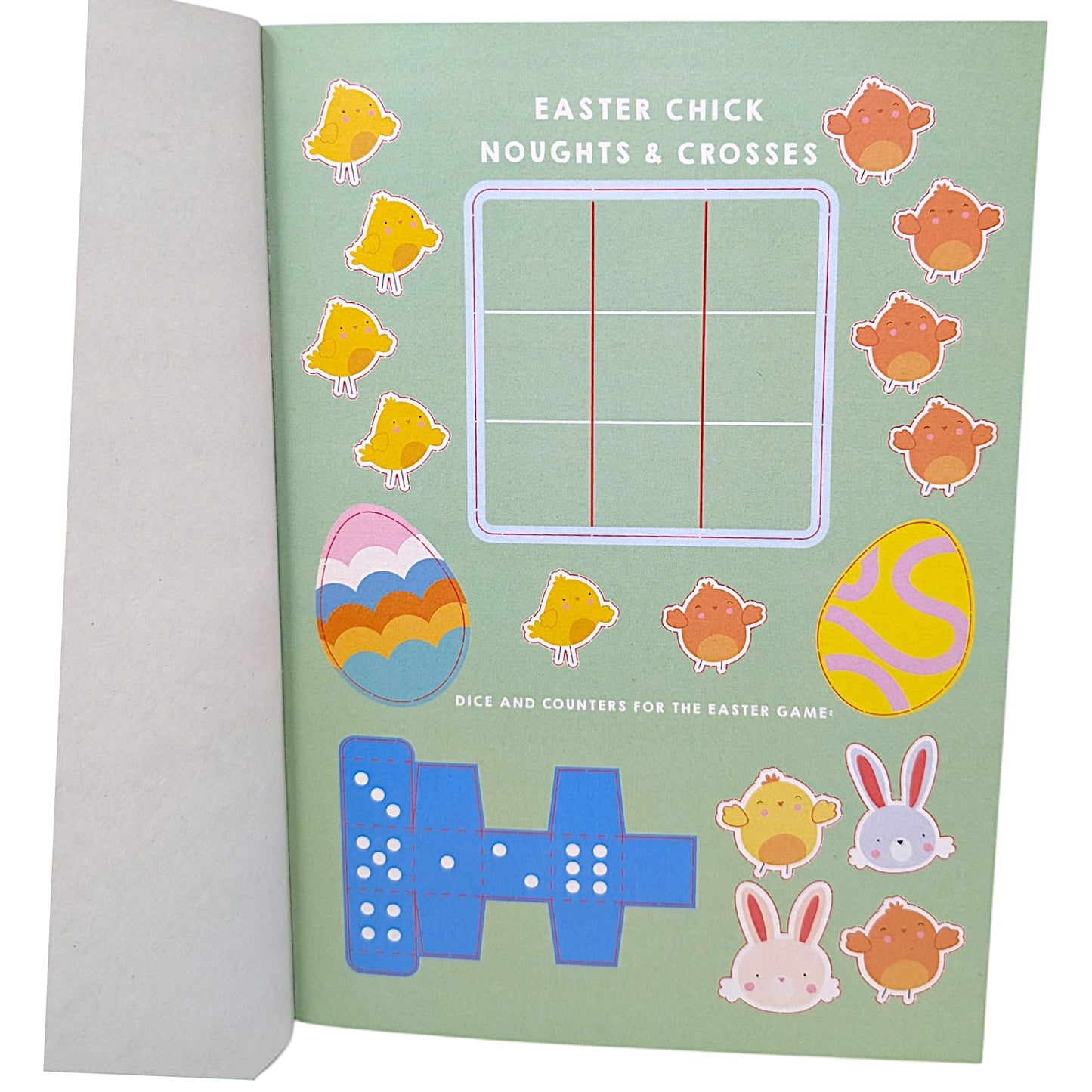 YLAB Easter Activity Book for Kids β A4 Fun & Educational Puzzle Book with Stickers | 20 Pages of Games, Crafts & Colouring | FSC Certified