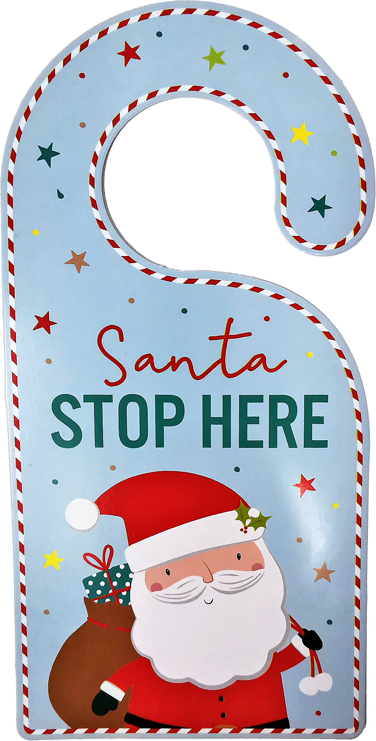 Christmas Eve Pack – Santa Placemat, Magic Key, Footprint Stencils, Stop Here Sign & Nice List Certificate - You Love a Bargain