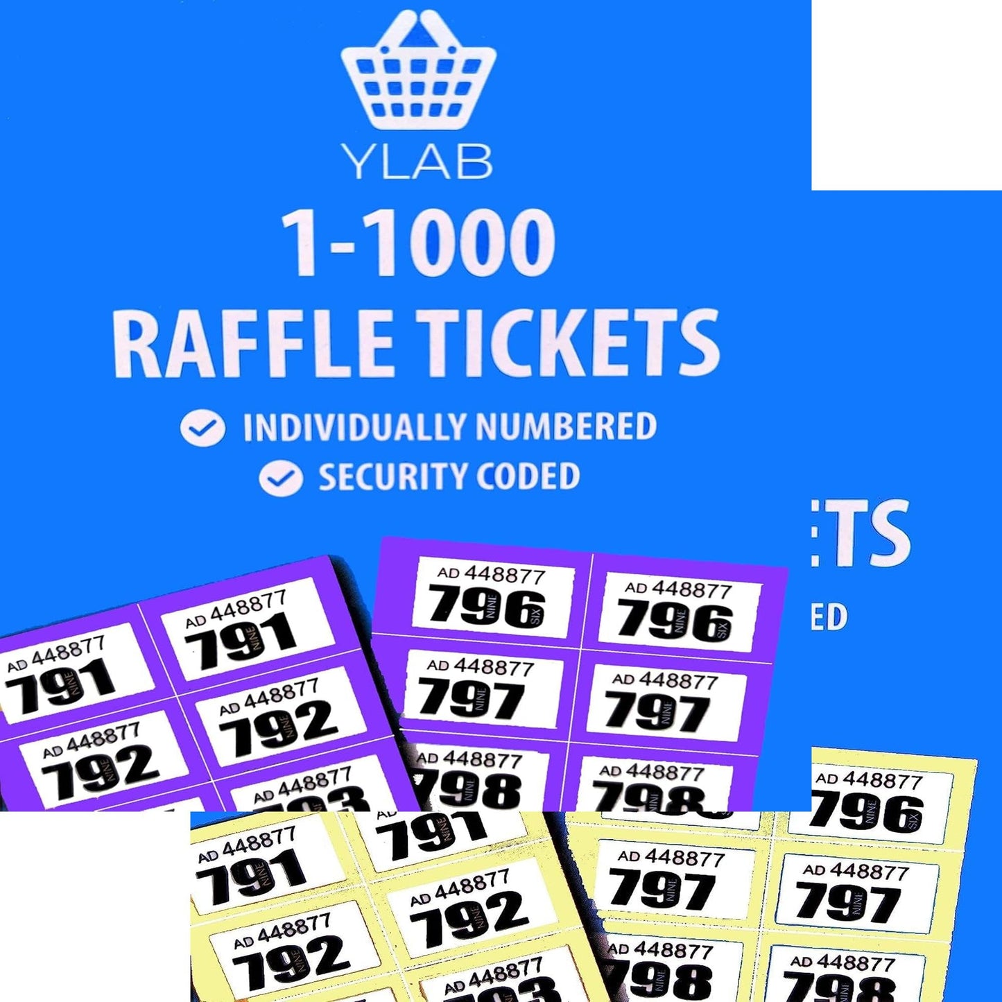 MF Purple & Yellow Raffle 8001