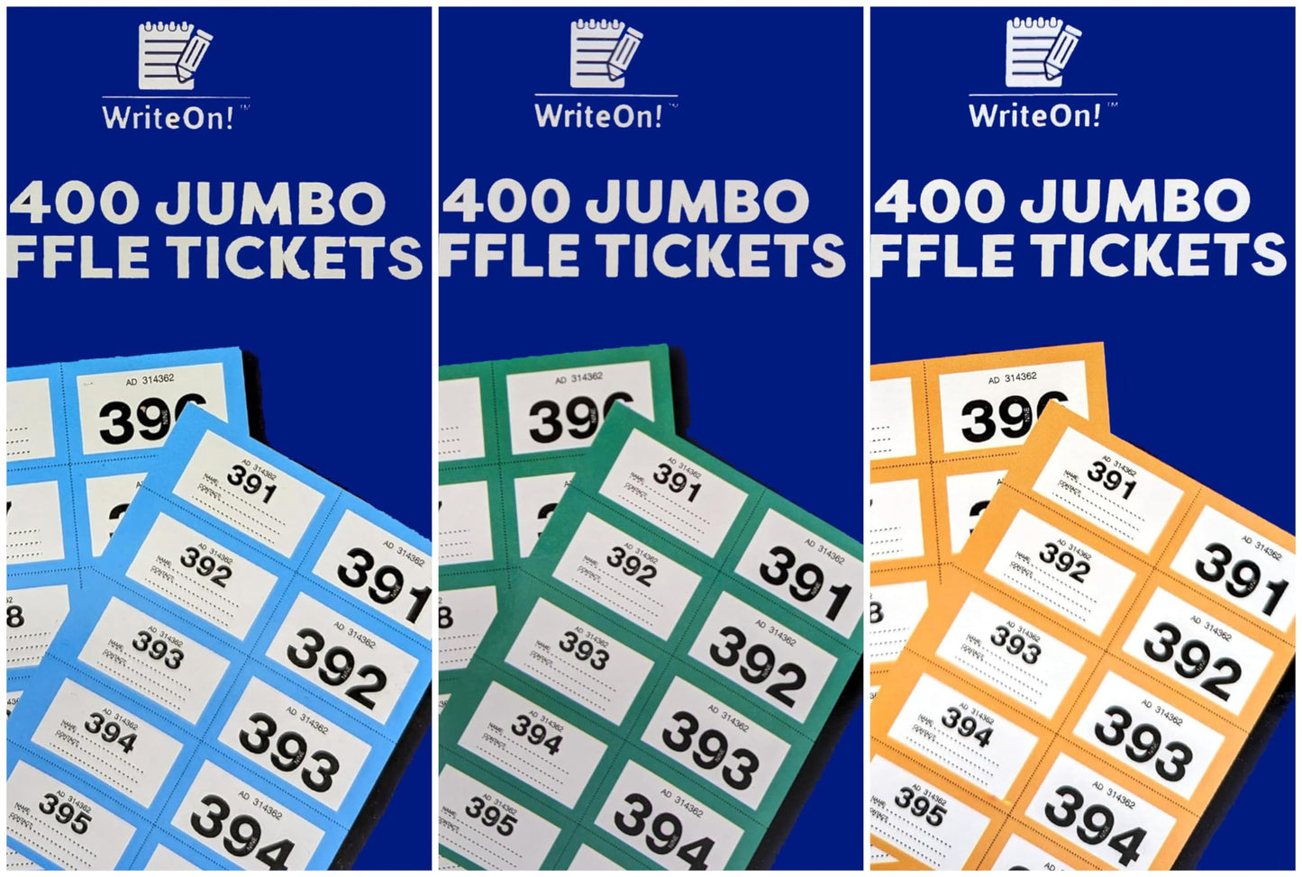 MF Blue, Green & Orange Bingo