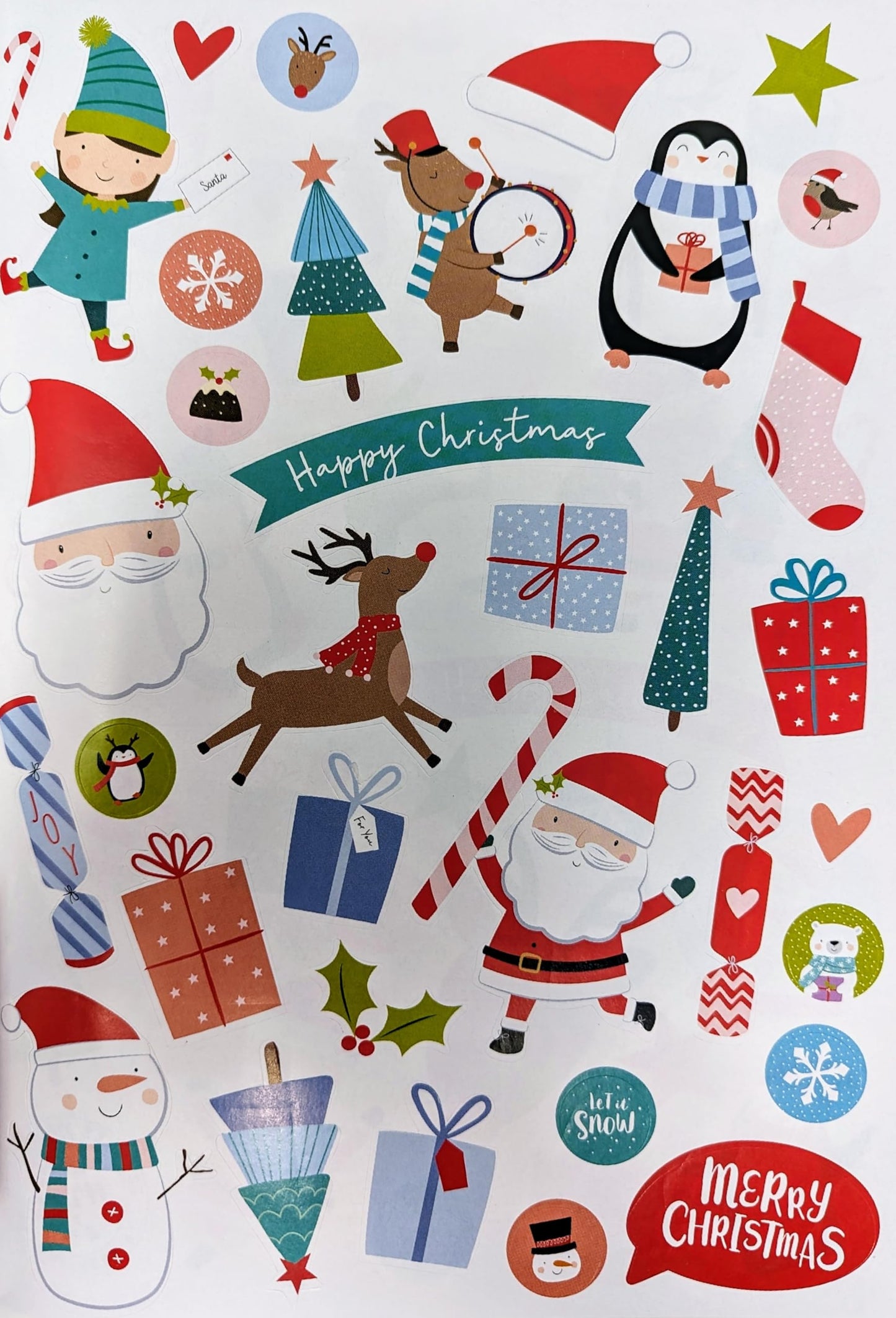 Christmas Activity Book for Kids – 20 Pages of Colouring, Puzzles, Stickers & Crafts (A4, Eco-Friendly)
