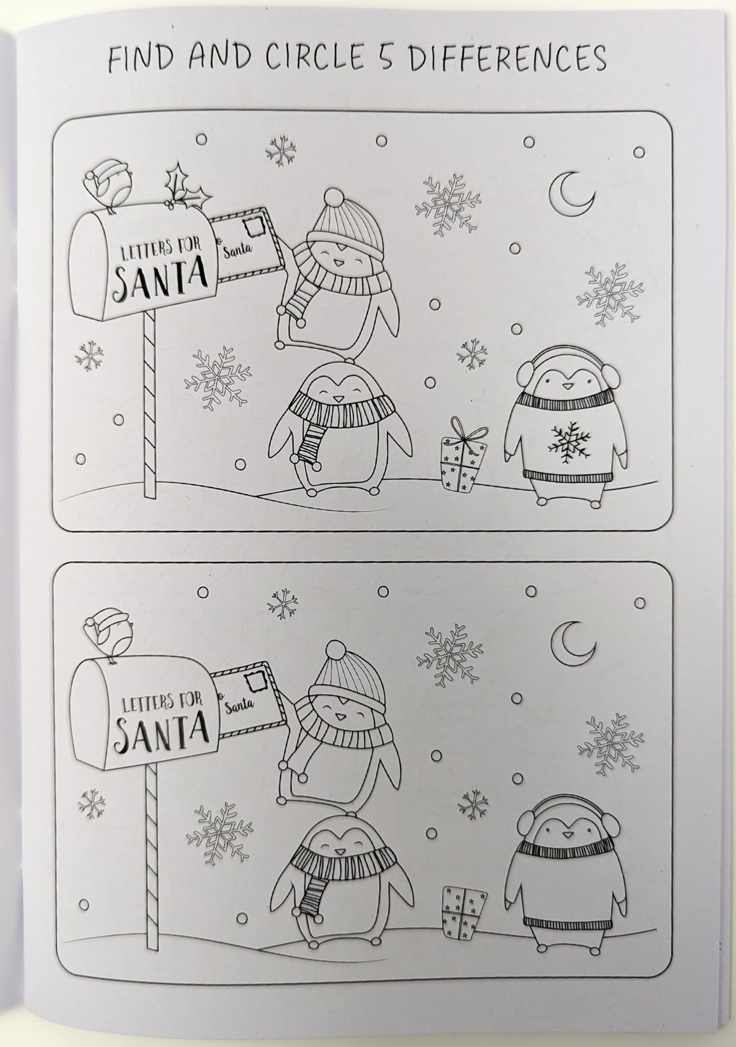 3-in-1 Christmas Activity Book Set – A4 Colouring, Dot to Dot & Puzzle – 3 Books, 48 Pages Each – Eco-Friendly Gift for Kids Ages 3–8