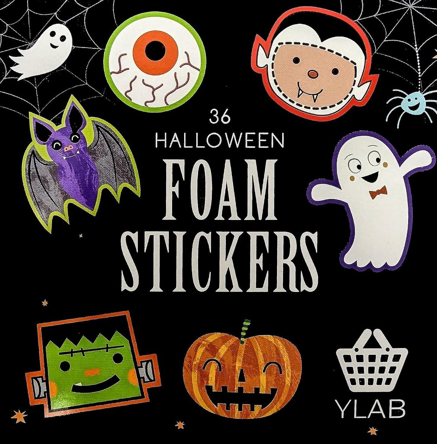 2x MF HH/5561 Halloween Foam Stickers