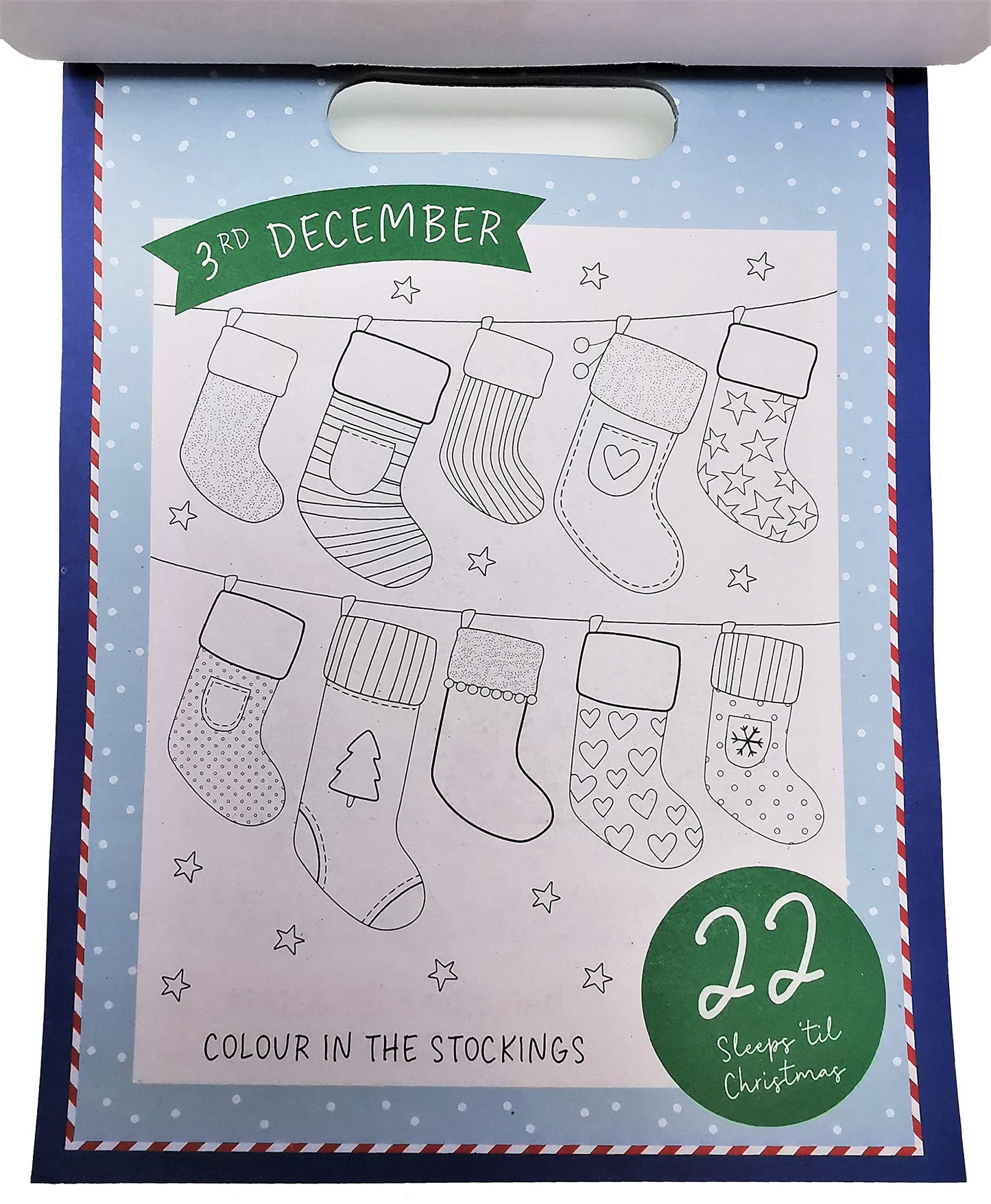 π Advent Book β Countdown to Christmas Activity Book with 25 Daily Festive Activities & 100 Stickers π