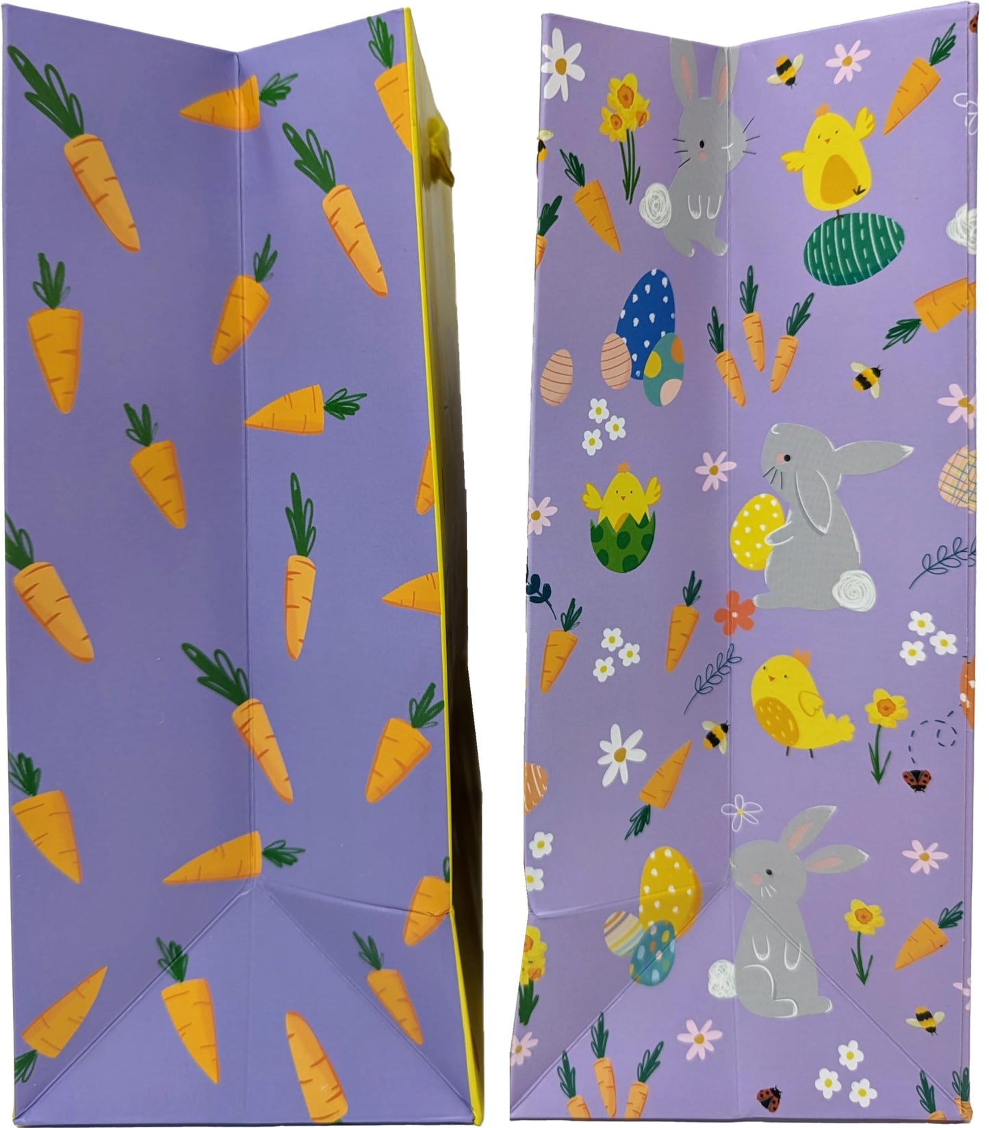 2 Luxury Easter Gift Bags - Medium: 23x18x10.2cm