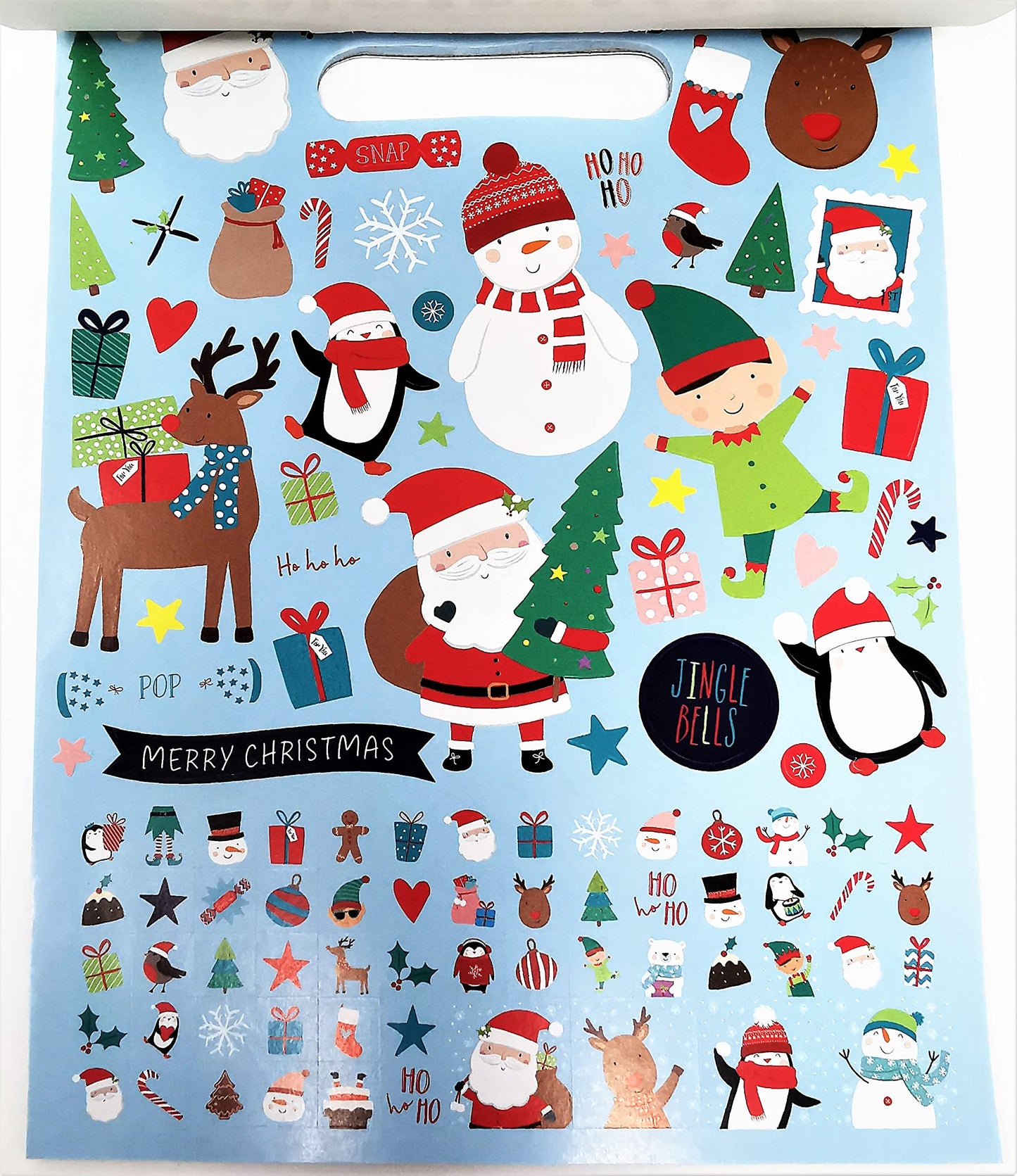 π Advent Book β Countdown to Christmas Activity Book with 25 Daily Festive Activities & 100 Stickers π
