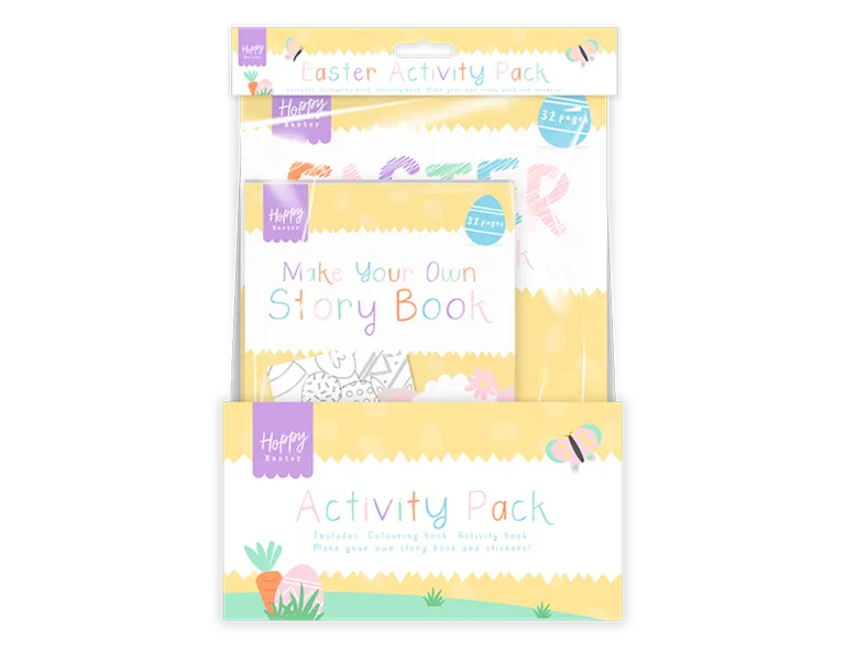 Easter Activity Pack – Colouring, Puzzles & Stickers for Children
