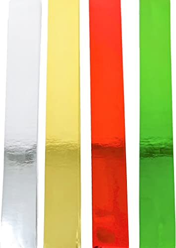 80 Christmas Paper Chains – Self-Adhesive Festive Garland Strips (22 × 2.5 cm)