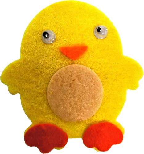 YLAB - 32 Easter Felt Stickers - Craft/Card/Bonnet Making Decorating