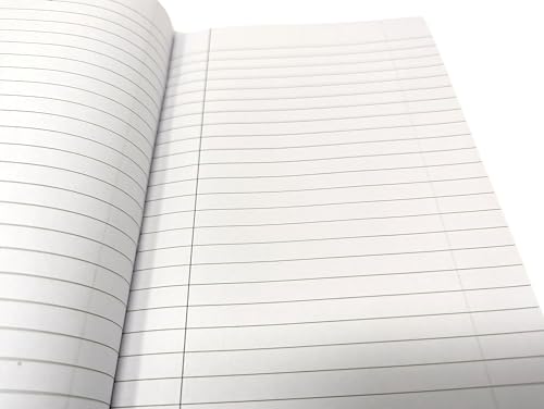 6 Pack Exercise Books - 48 Lined Pages - School Work Jotter Notepad - You Love a Bargain