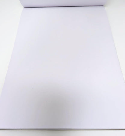 6 Pack A4 Sketch Pads – 60 Sheets Per Pad – 80GSM White Cartridge Paper – Drawing Books for Artists & Students – 3 Purple & 3 Green Covers – Ideal for Sketching, Doodling, Art & Design