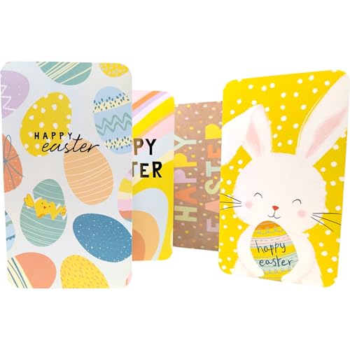 YLAB 4 Easter Money Wallets & Envelopes - Designs: Bunny, Egg