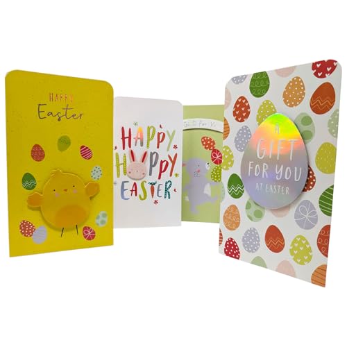 Luxury Easter Money Wallets – Set of 4 or 8 | Gift Card & Cash Holders with Envelopes
