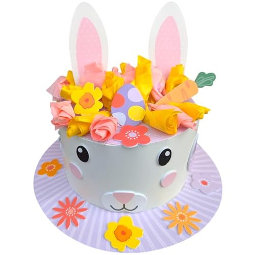 Girls Easter Bonnet Kit - Make Your Own - Hat Craft Embellishments