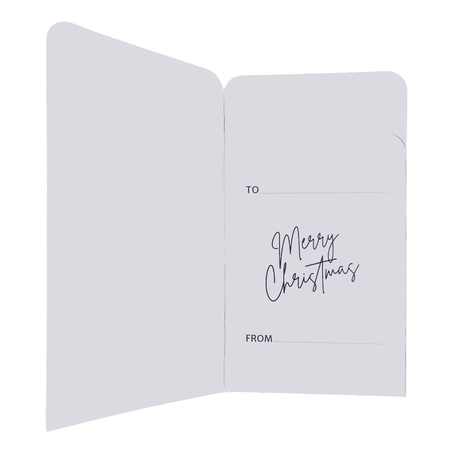 4 Luxury Christmas Money Wallets – Winter Night Sky Navy & Gold Foil with White Envelopes (16 × 9 cm)