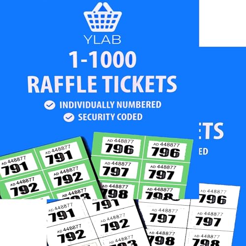 MF White & Green Raffle 8001