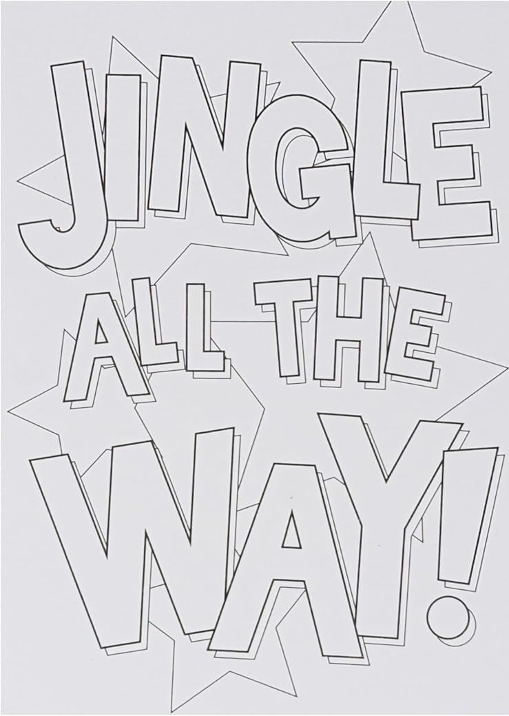 10 Colour Your Own Christmas Cards with Envelopes – Fun DIY Festive Greeting Card Set for All Ages – A6 Size