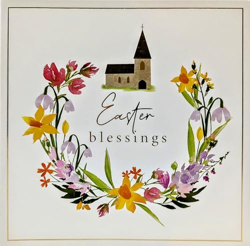 8 Easter Cards with Envelopes - Christian Religious