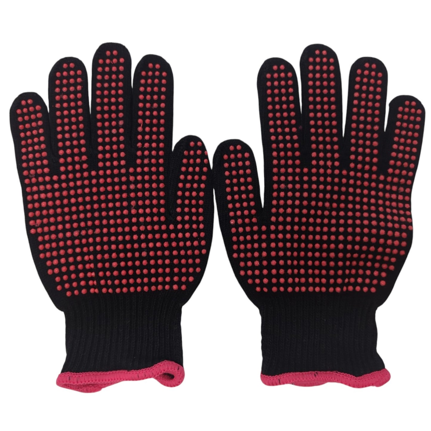 1 Pair Heat Resistant Gloves - Hair Curling / Straightening Protective- UK STOCK