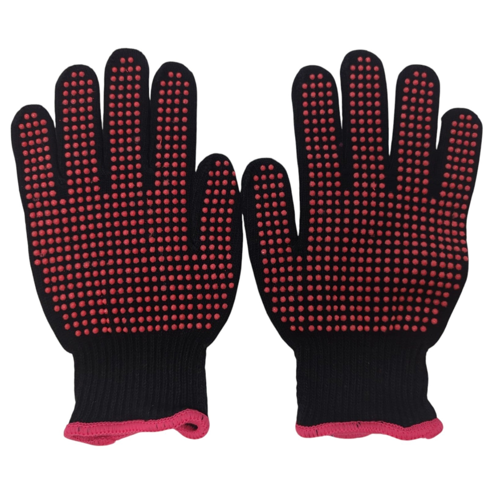1 Pair Heat Resistant Gloves - Hair Curling / Straightening Protective- UK STOCK