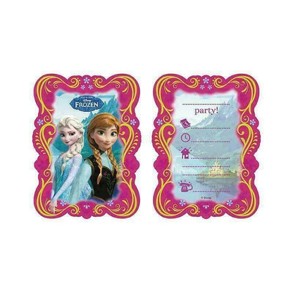 36 Disney Frozen Birthday Invites & Envelopes