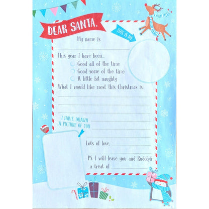 2 Pack - Letter to Santa Set – Letters, Stickers, Thank You Notes & Envelopes