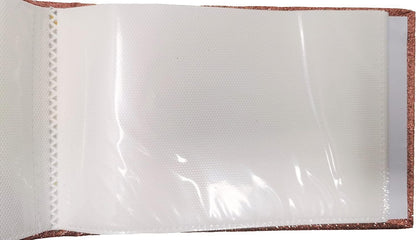 Glitter Rose Gold Photo Album - Holds 36 Photos - Size: 6"x4"